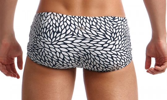 Men's Classic Trunks- Snow Leaf