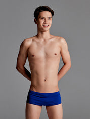 Boy's Classic Trunks-Still Ocean