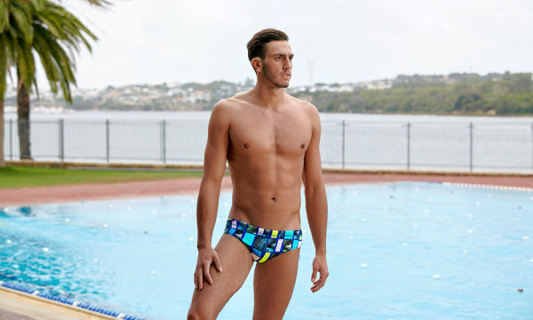 Men's Classic Briefs- Tropic Tower