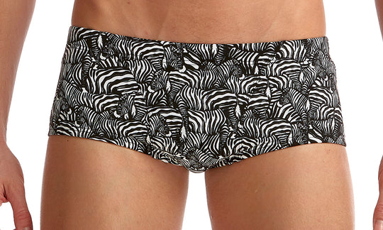 Men's Classic Trunks (ECO)- Zebra Crossing